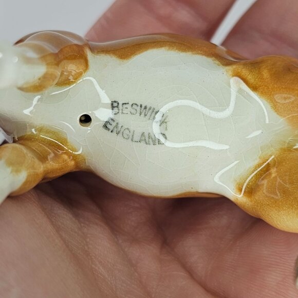 RARE Beswick England Guernsey Calf Baby Cow Figurine Glossy #1249A - Picture 9 of 10